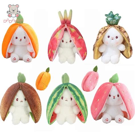 Sully shop cute rabbit & pig fruit dolls  .